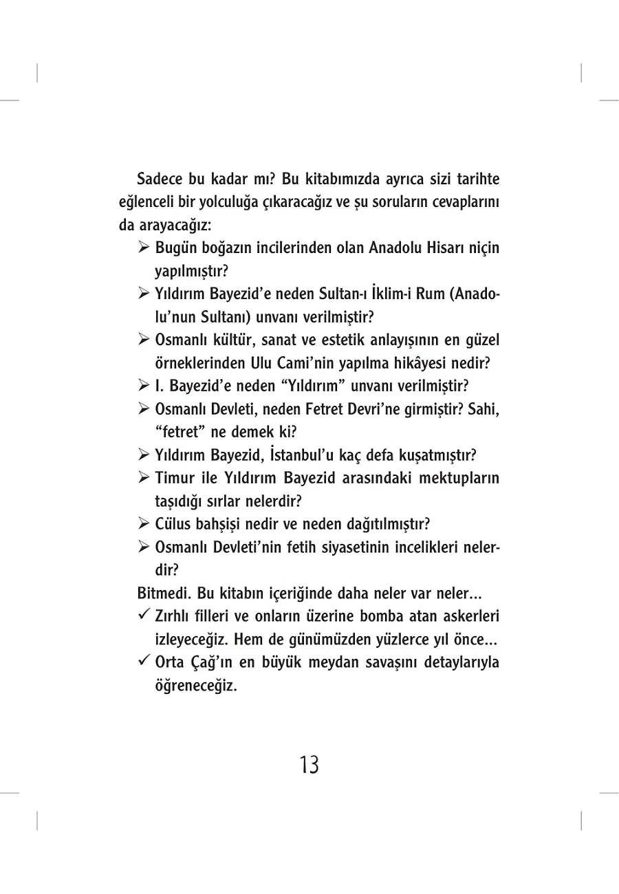 Yeni Nesil Padişah Yıldırım Bayezid – Sayfa 6