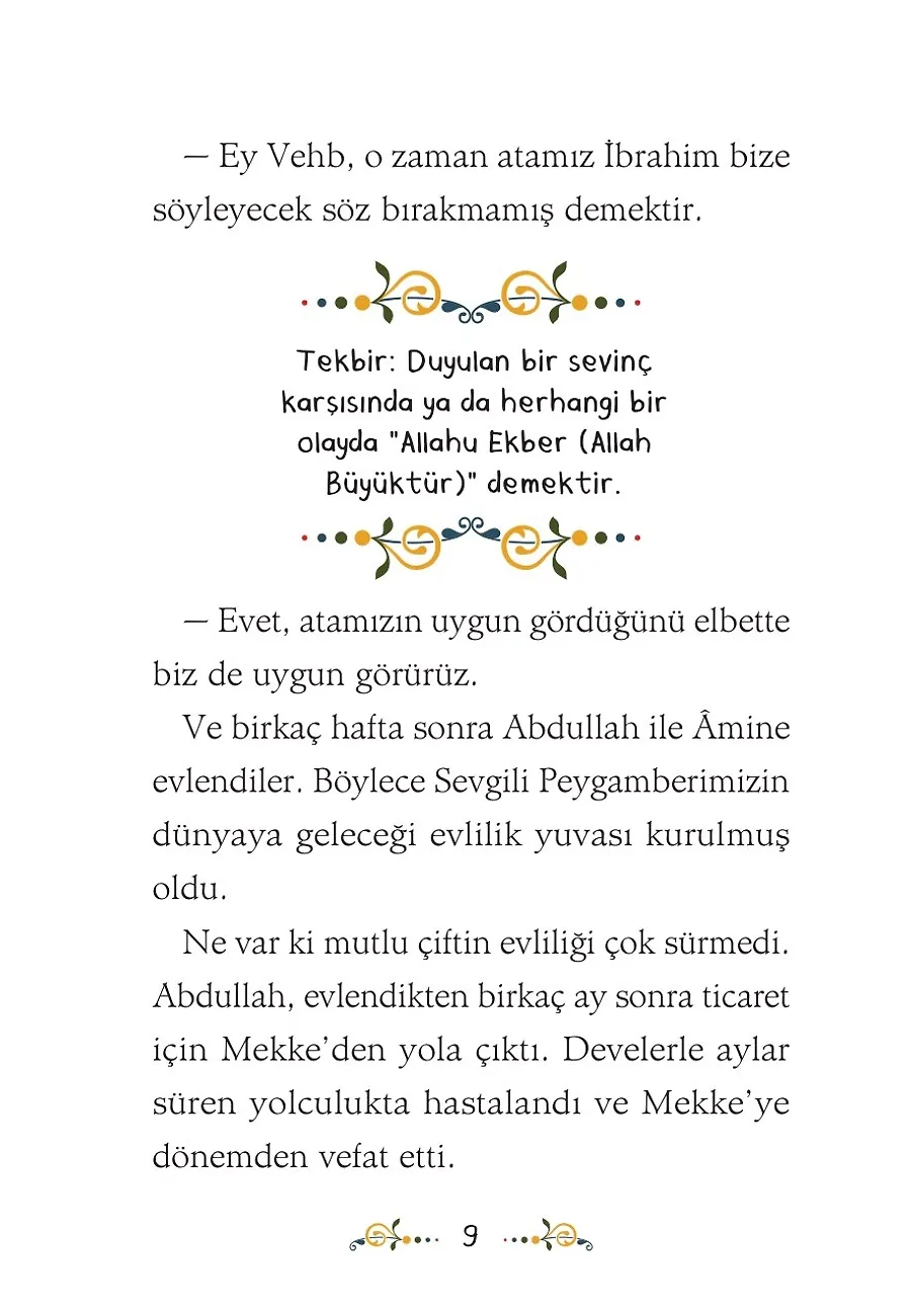Yeni Bir Başlangıç - Peygamberimiz Sütannenin Yanında - Peygamberimizin Hayatı – Sayfa 5