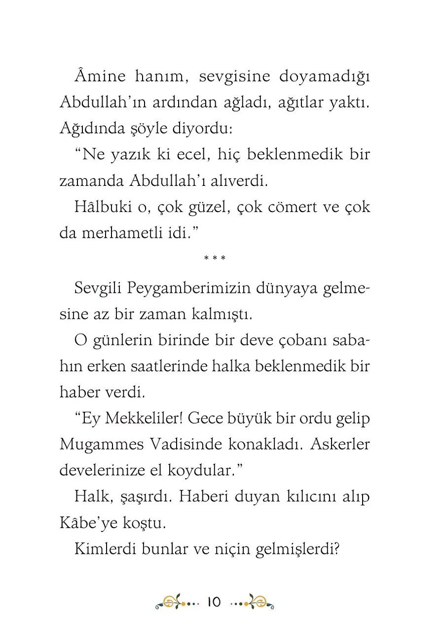 Yeni Bir Başlangıç - Peygamberimiz Sütannenin Yanında - Peygamberimizin Hayatı – Sayfa 6