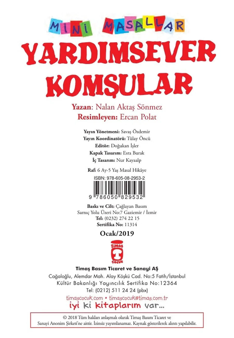 Yardımsever Komşular - Mini Masallar 4 (40) – Sayfa 1