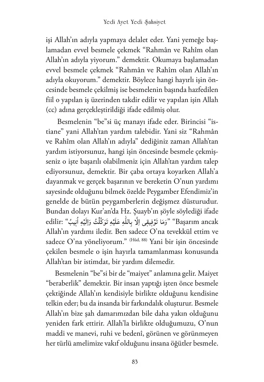 Yedi Ayet Yedi Şahsiyet Fatiha Suresi Tefsiri – Sayfa 6