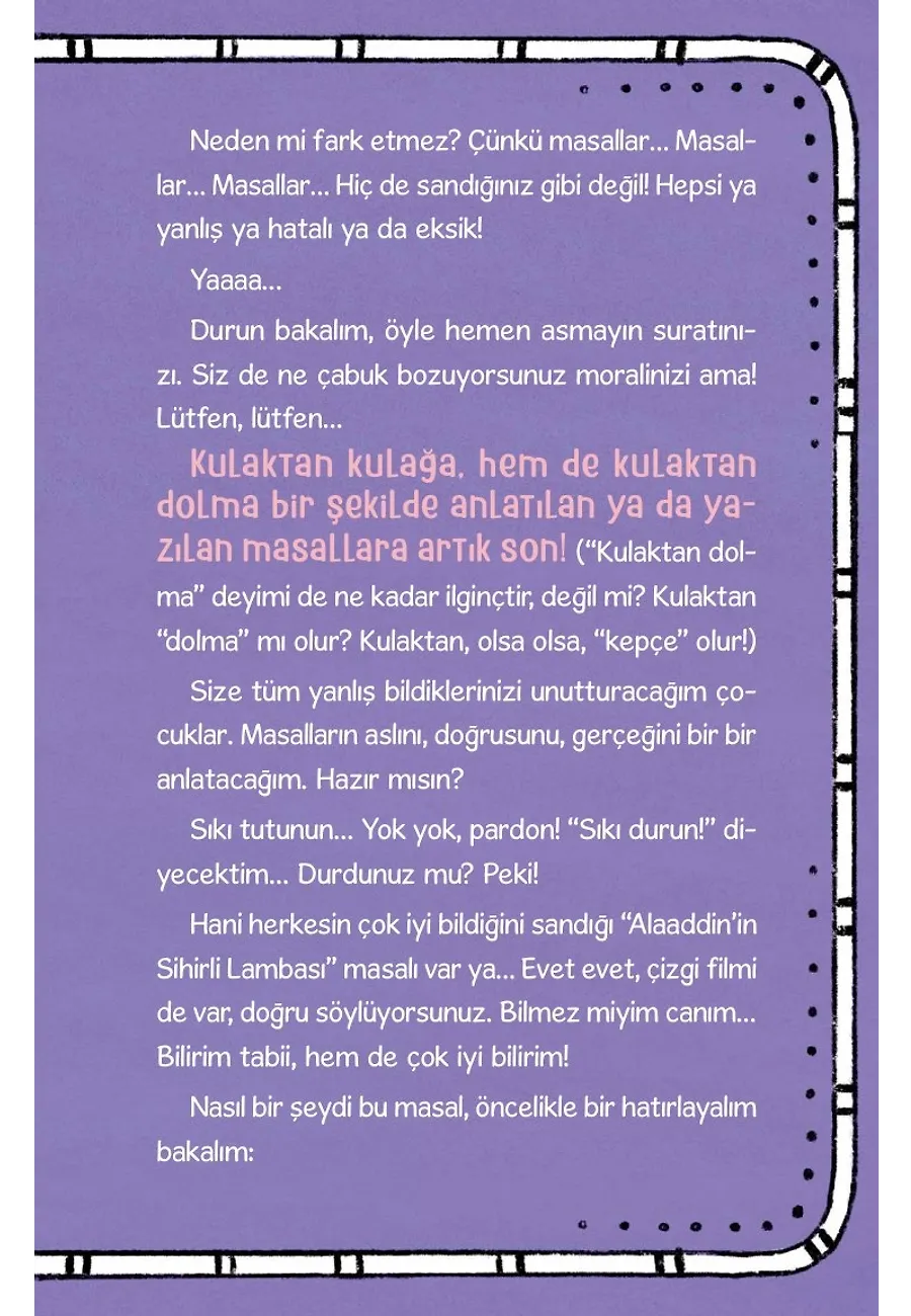 Yanlış Masalcı Bay Yalnış – Sayfa 2