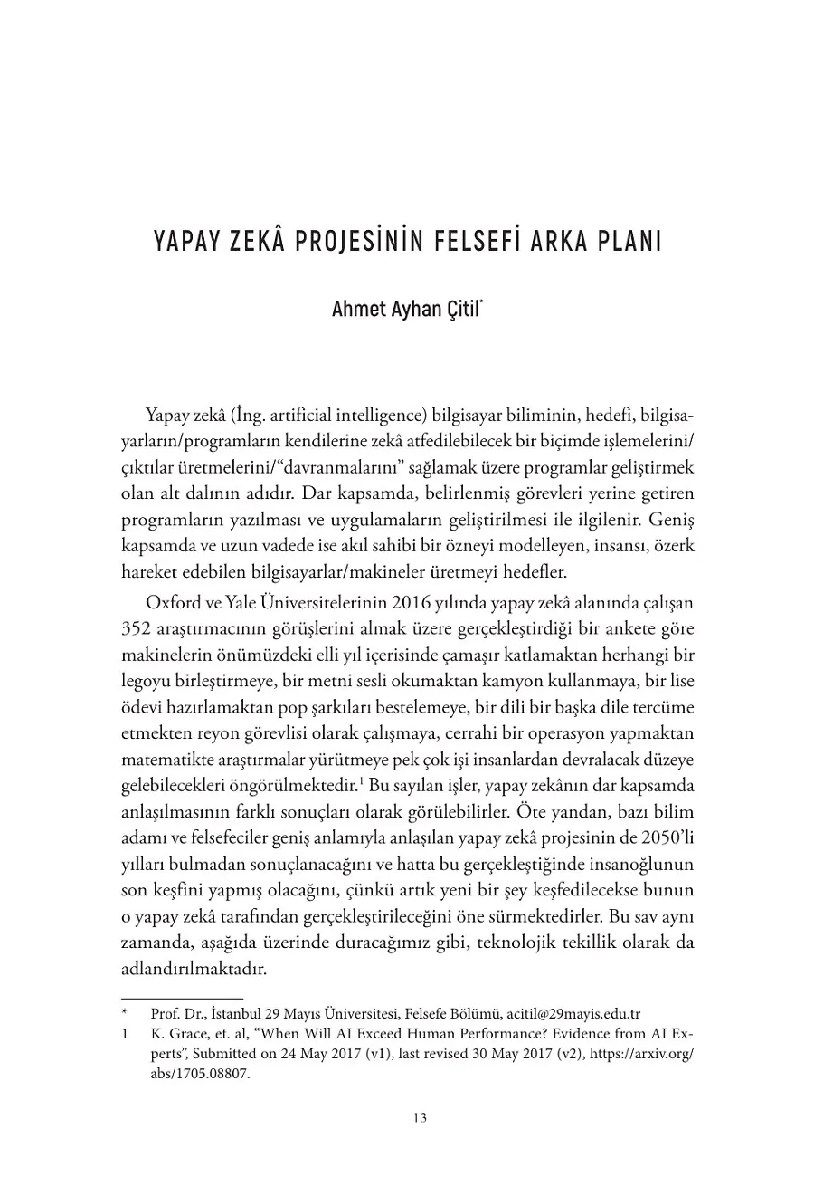 Yapay Zeka Ve İslam – Sayfa 5