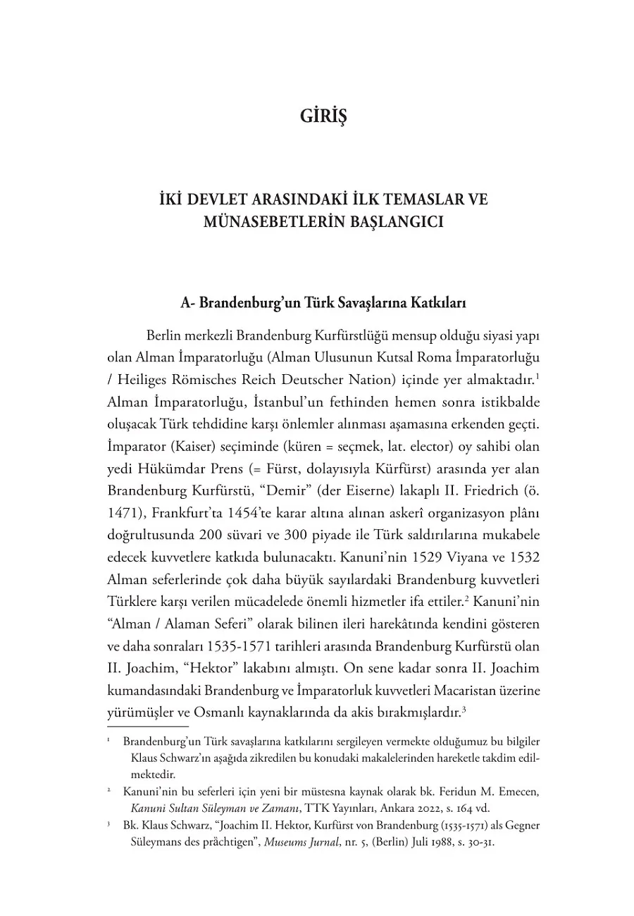 Xvııı. Yüzyılda Osmanlı-Prusya Münasebetleri – Sayfa 1
