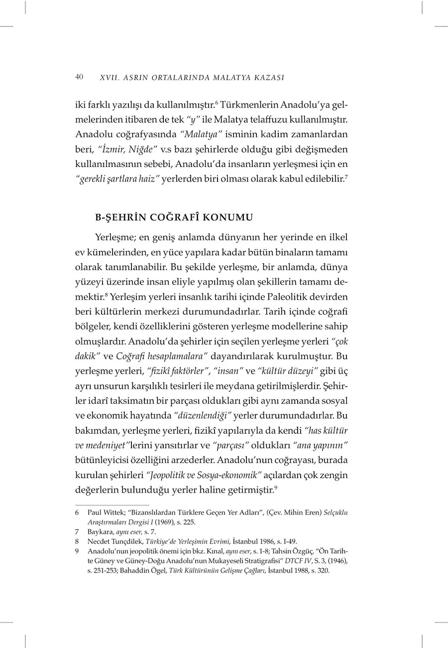 Xvıı. Asrın Ortalarında Malatya Kazası – Sayfa 4