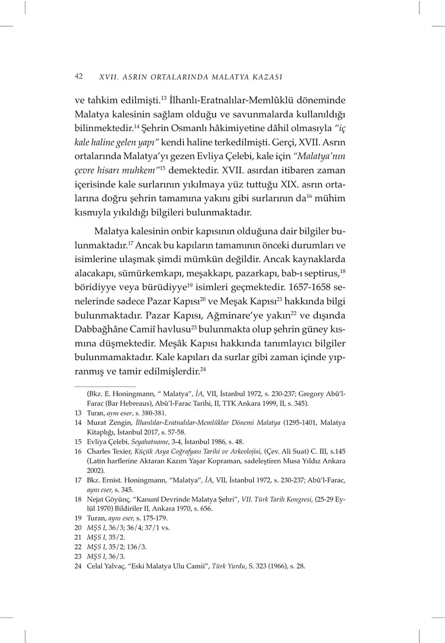Xvıı. Asrın Ortalarında Malatya Kazası – Sayfa 6