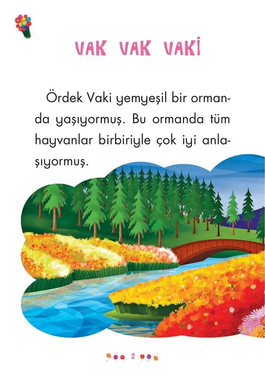 Vak Vak Vaki - Mini Masallar 1 (7) – Sayfa 2