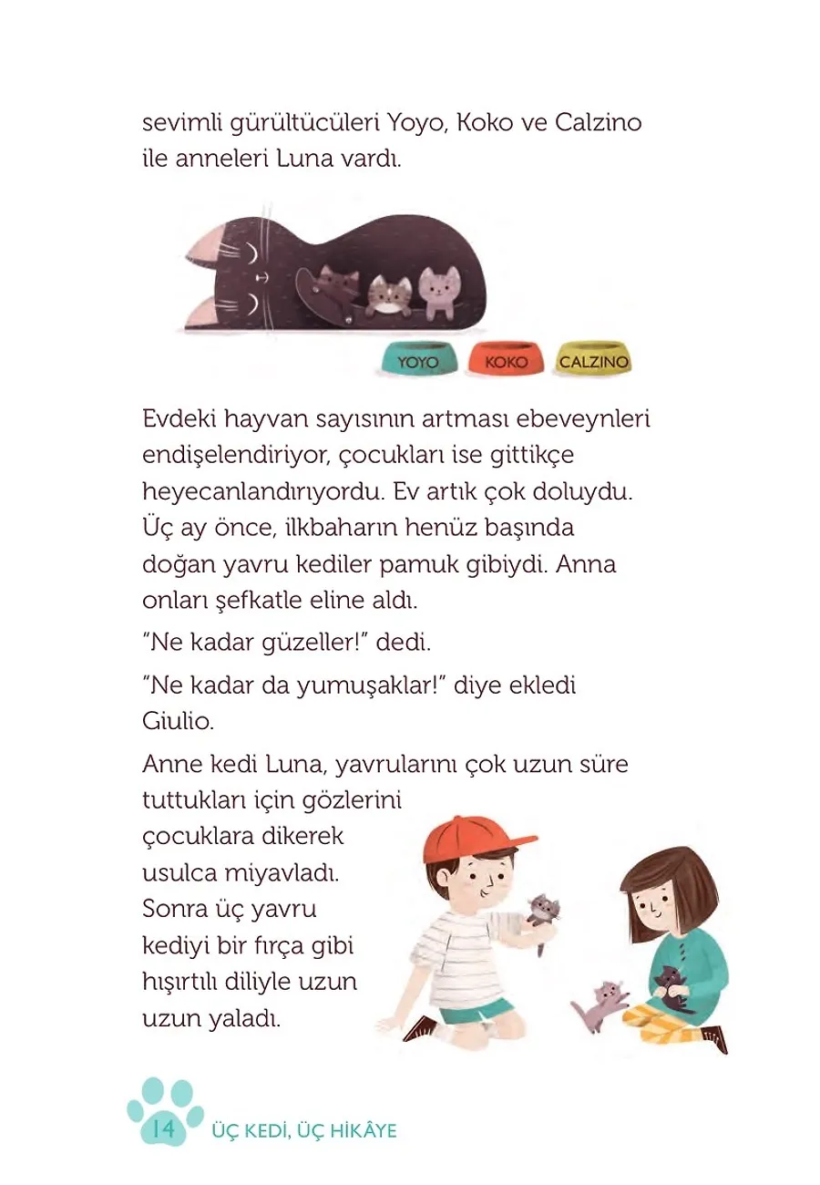 Üç Kedi, Üç Hikaye – Sayfa 2