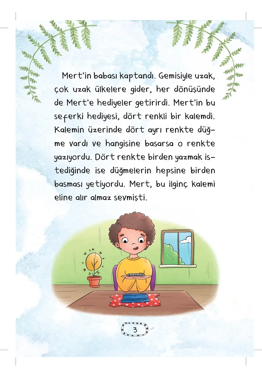 Uzayda Kaybolan Kalem - Öykü Makinesi 2 – Sayfa 1