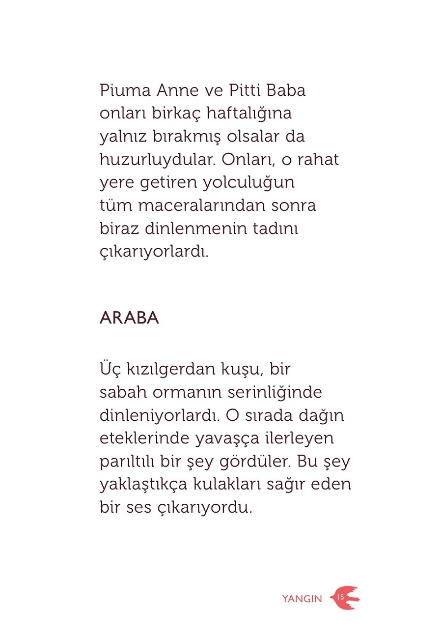 Üç Kuş, Üç Hikaye – Sayfa 3