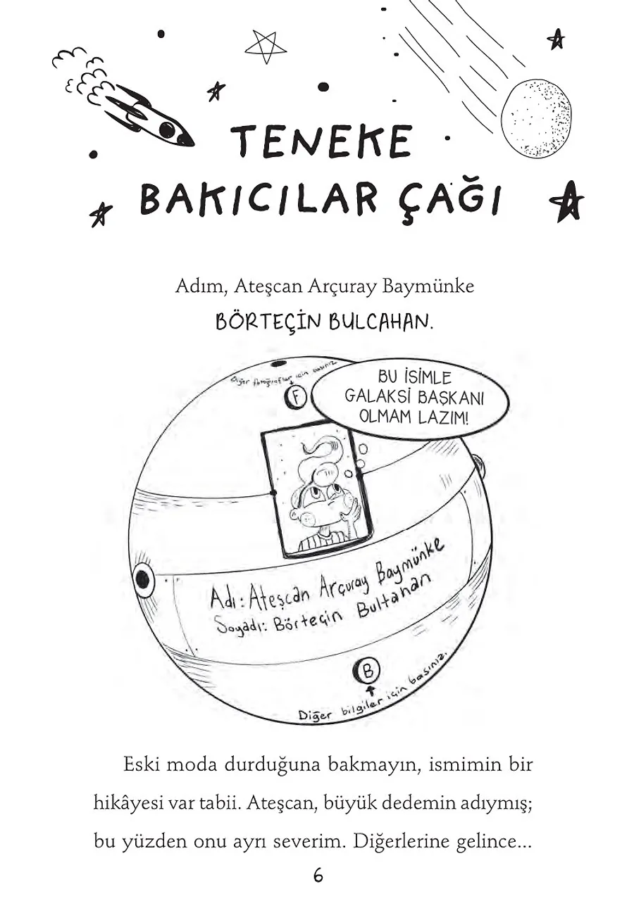Uzaya İki Bilet – Sayfa 1