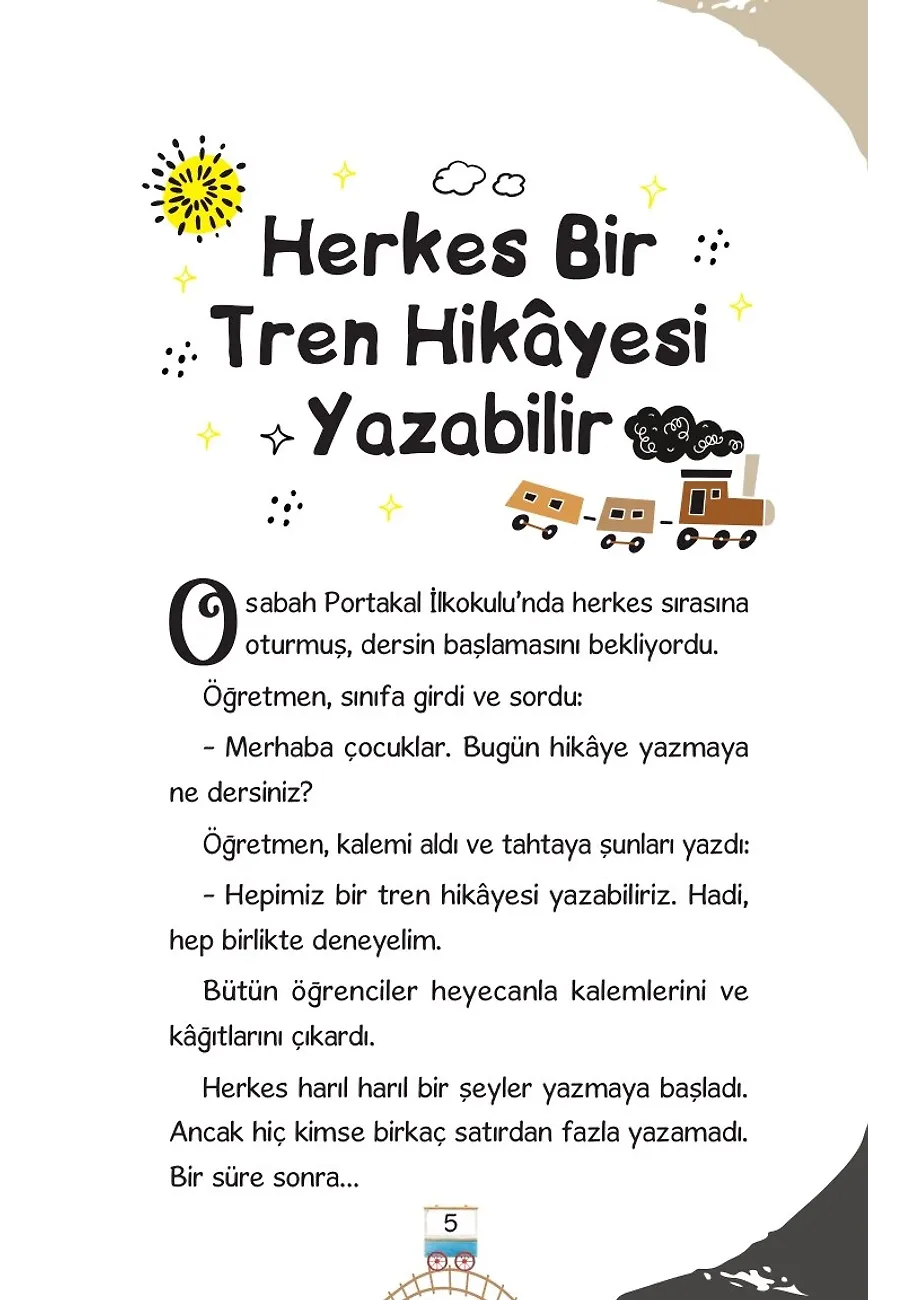 Uzaya Giden Tren – Sayfa 1