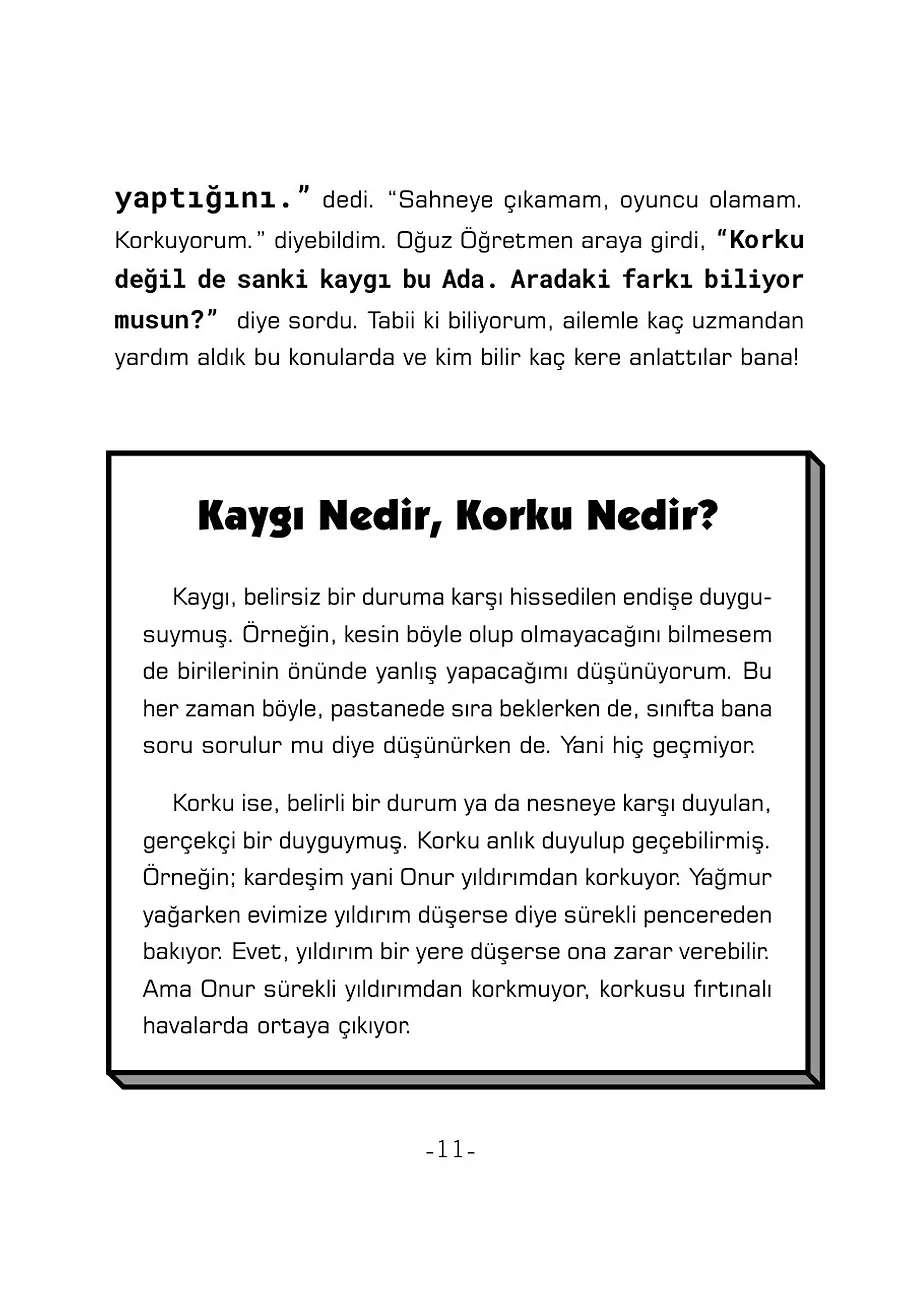 Ufak Tefek Kaygılar - Çocuktan Al Bilgiyi – Sayfa 4