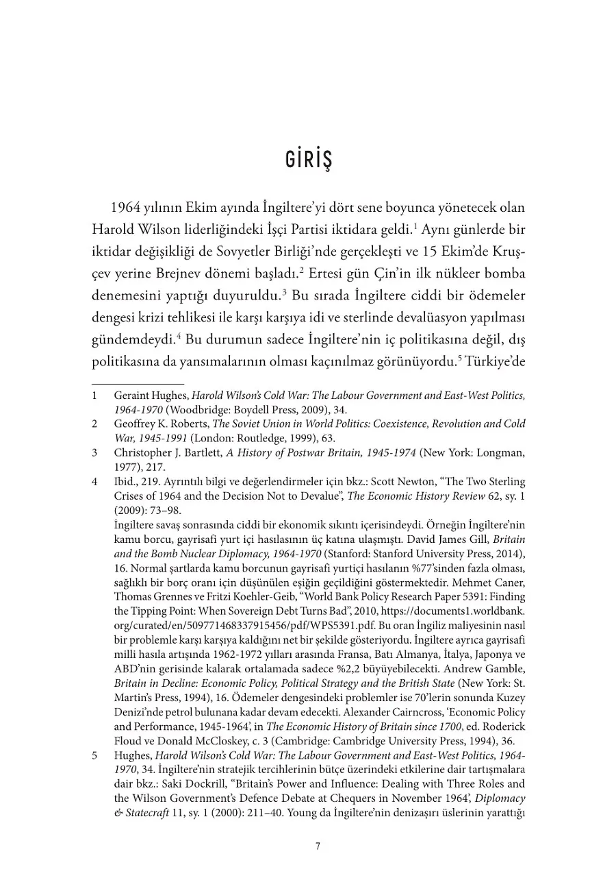 Türk-İngiliz Siyasi İlişkileri – Sayfa 1
