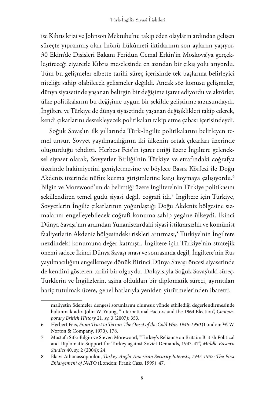 Türk-İngiliz Siyasi İlişkileri – Sayfa 2
