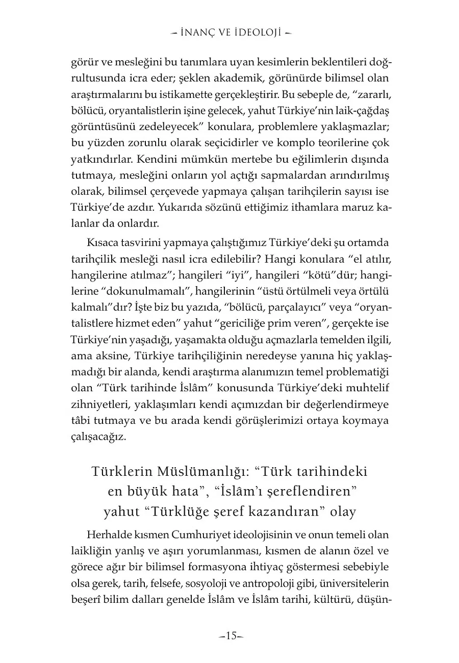 Türkiye Sosyal Tarihinde İslam'ın Macerası – Sayfa 4