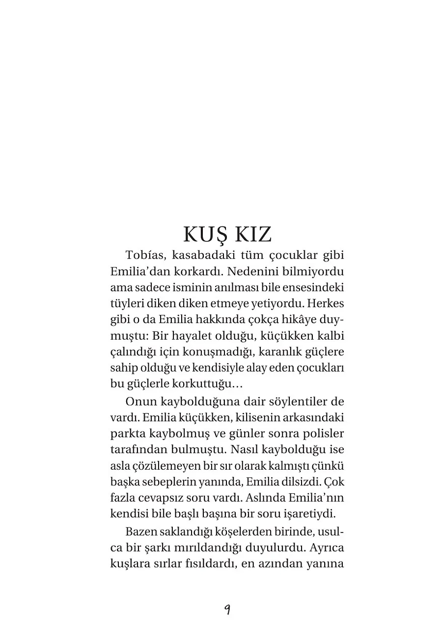 Tobias Ve Kuş Kız – Sayfa 1