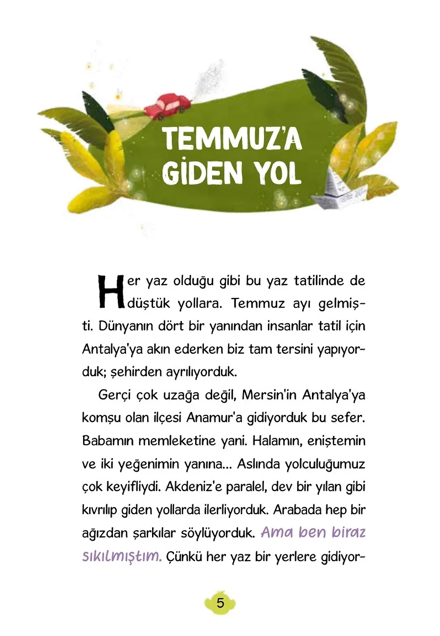 Temmuz Kabuğu – Sayfa 1