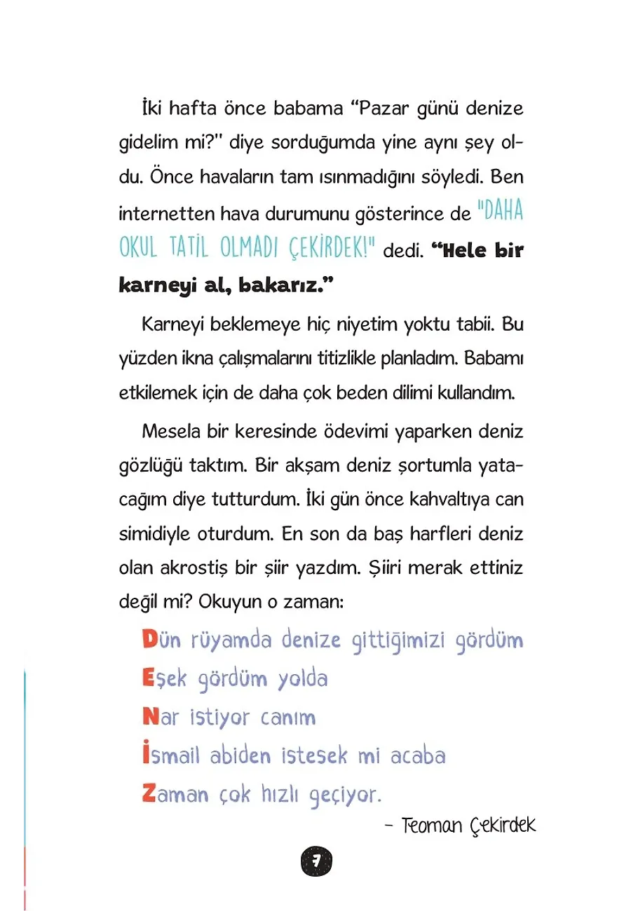 Teoman Çekirdek - Süper Gücüm Hayal Gücüm – Sayfa 3