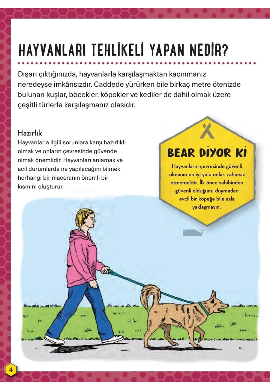 Tehlikeli Hayvanlar - Hayatta Kalma Becerileri El Kitabı 1 – Sayfa 1