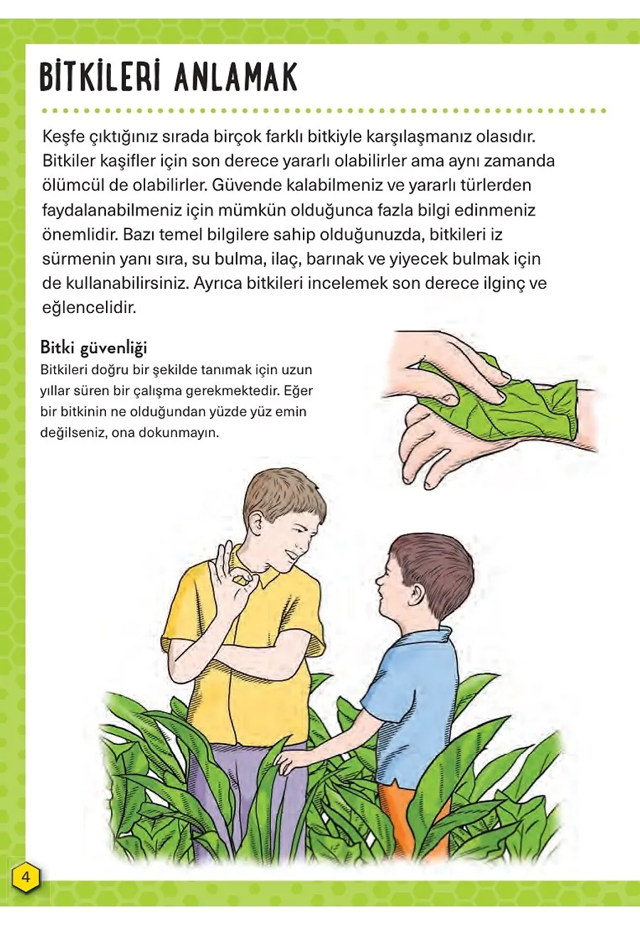 Tehlikeli Bitkiler - Hayatta Kalma Becerileri El Kitabı 2 – Sayfa 1