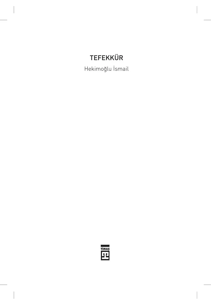 Tefekkür – Sayfa 1
