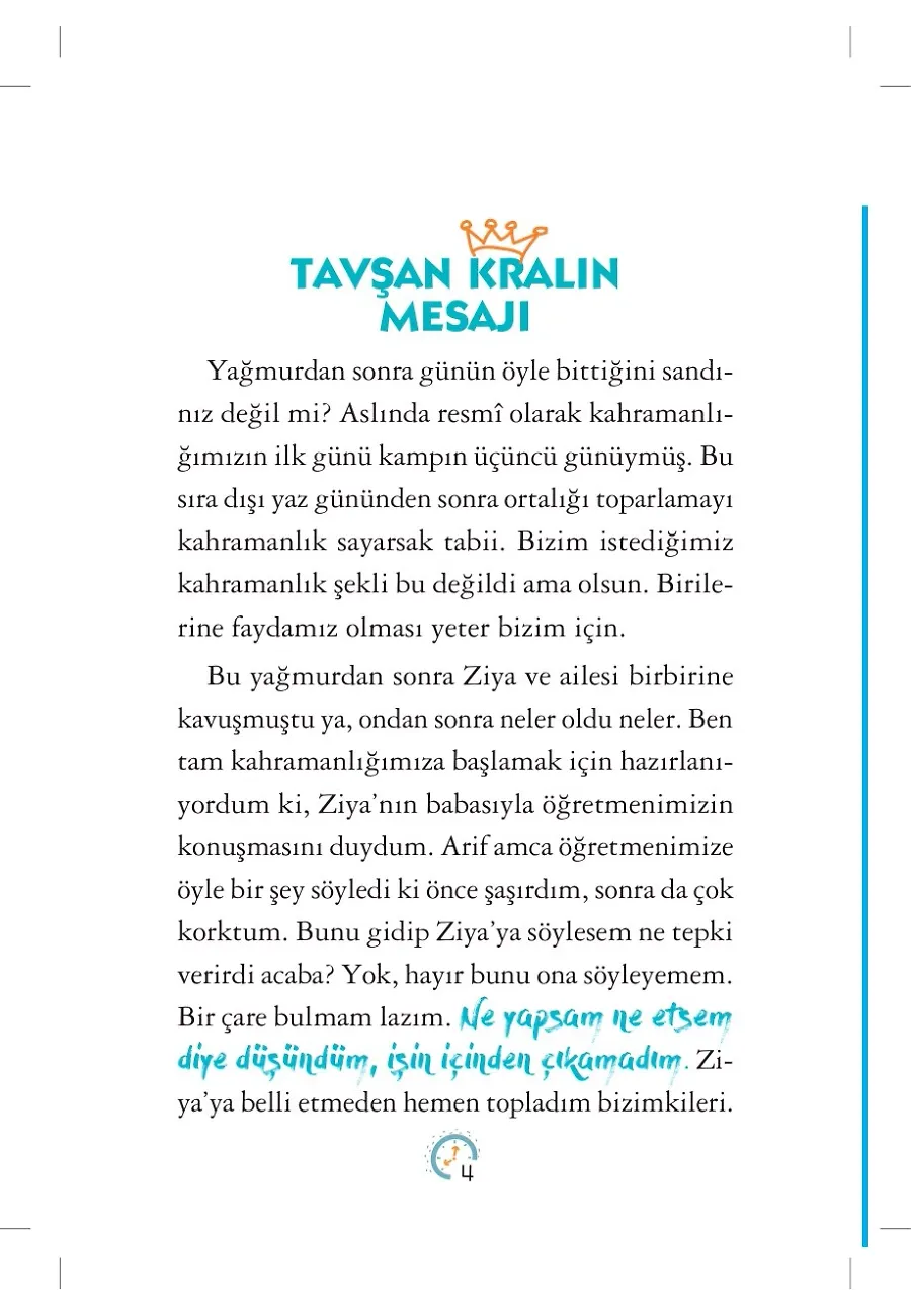 Tavşan Kralın Mesajı - Beşi Bir Yerde - 4. Sınıf Hikaye Seti – Sayfa 2