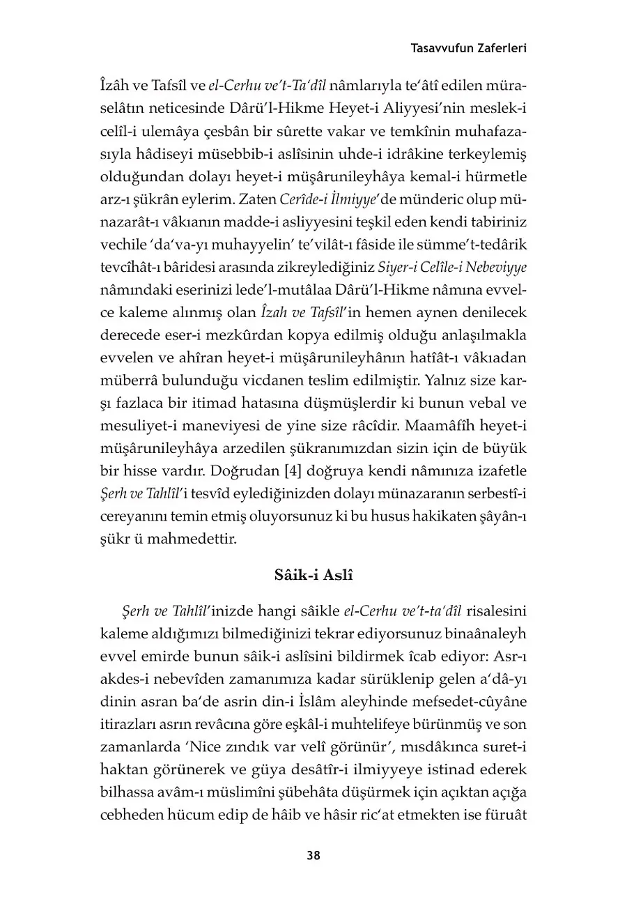 Tasavvufun Zaferleri – Sayfa 2