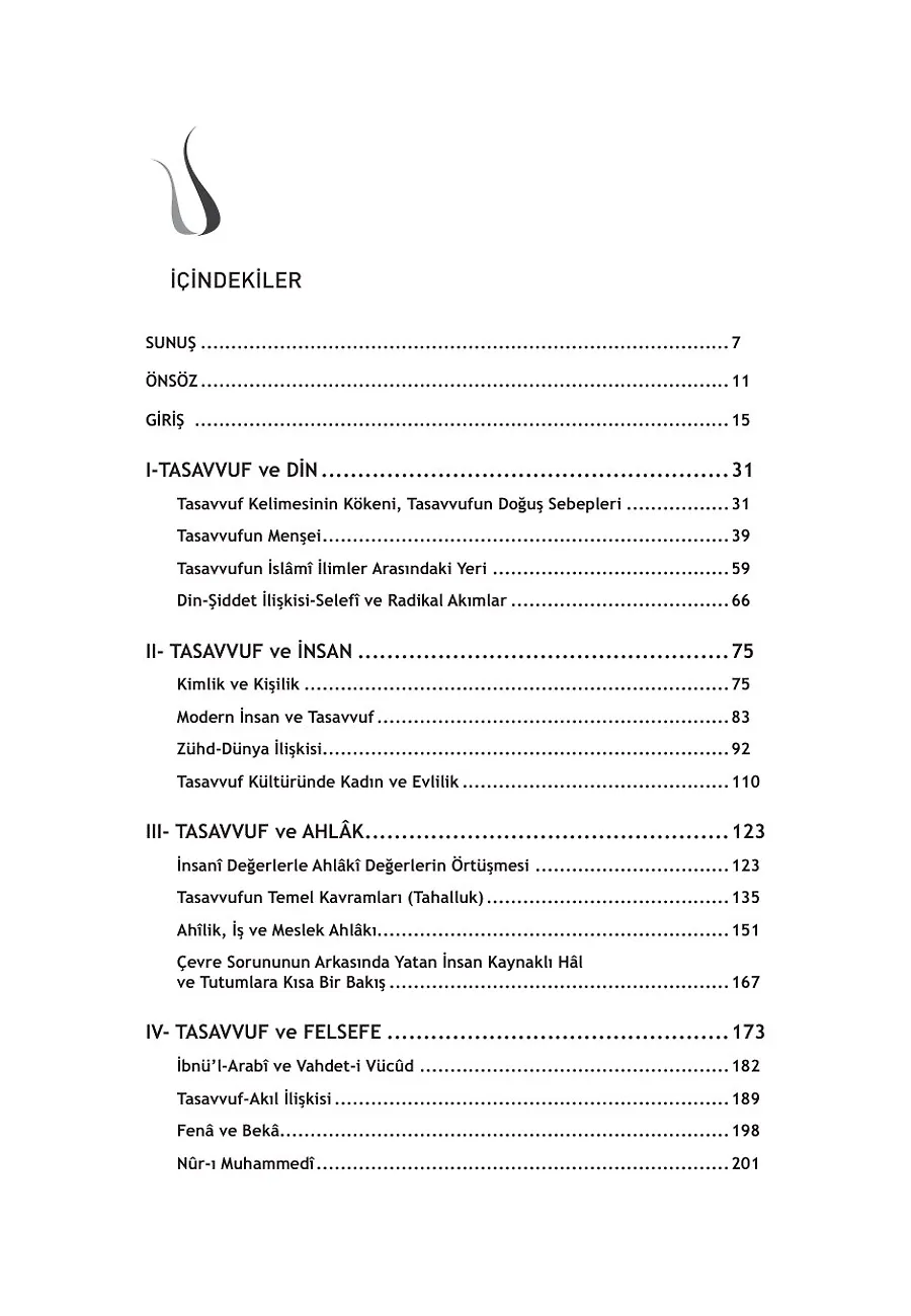 Tasavvuf Bize Ne Söyler? – Sayfa 1