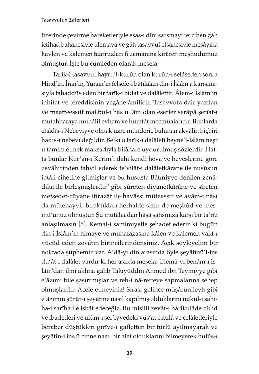 Tasavvufun Zaferleri – Sayfa 3