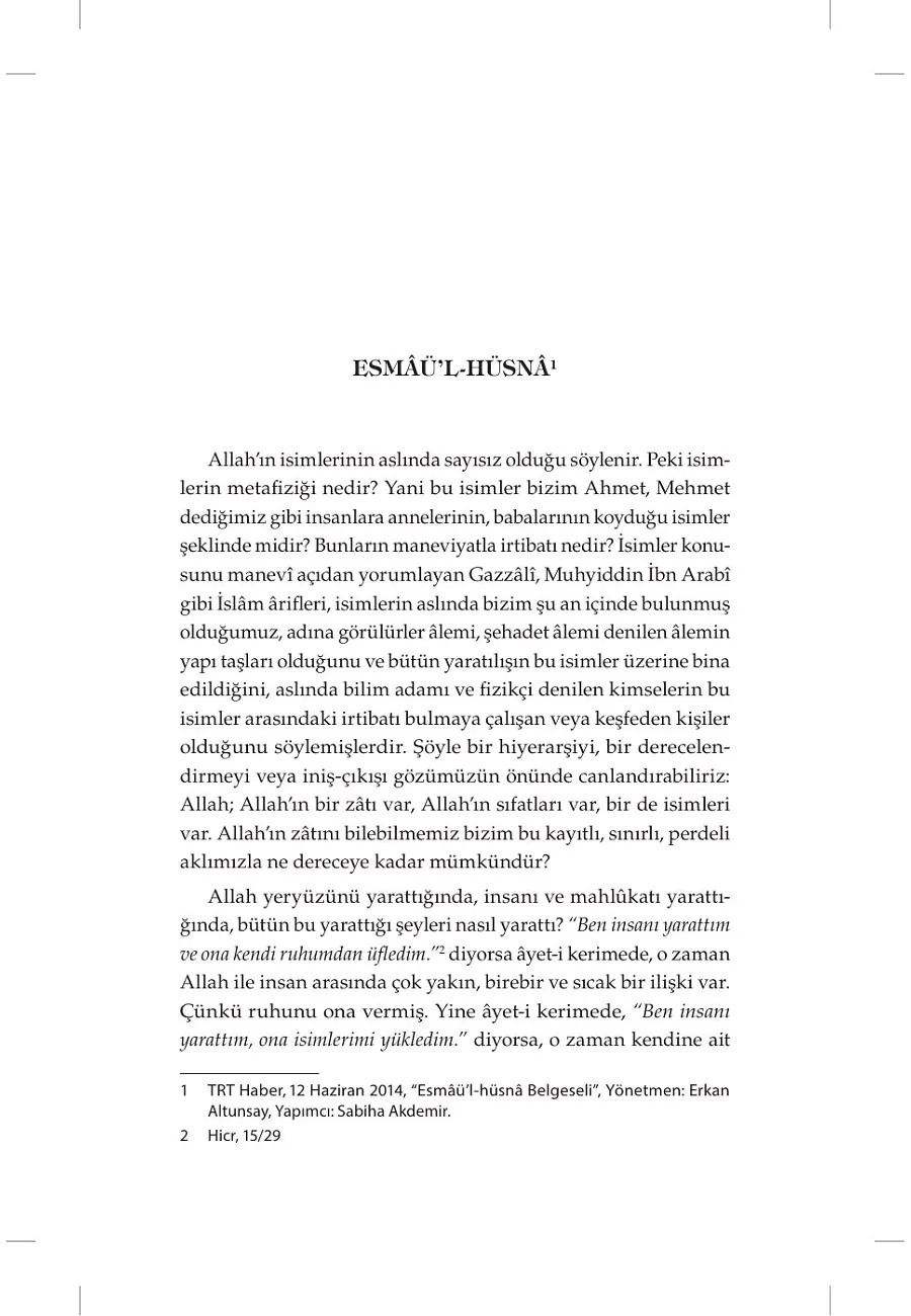 Tasavvuf Düşüncesi – Sayfa 2