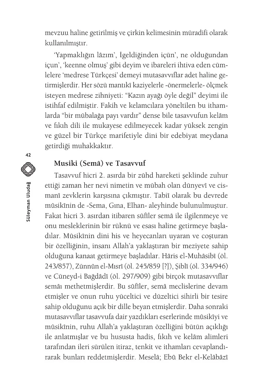 Tasavvuf Dersleri – Sayfa 1