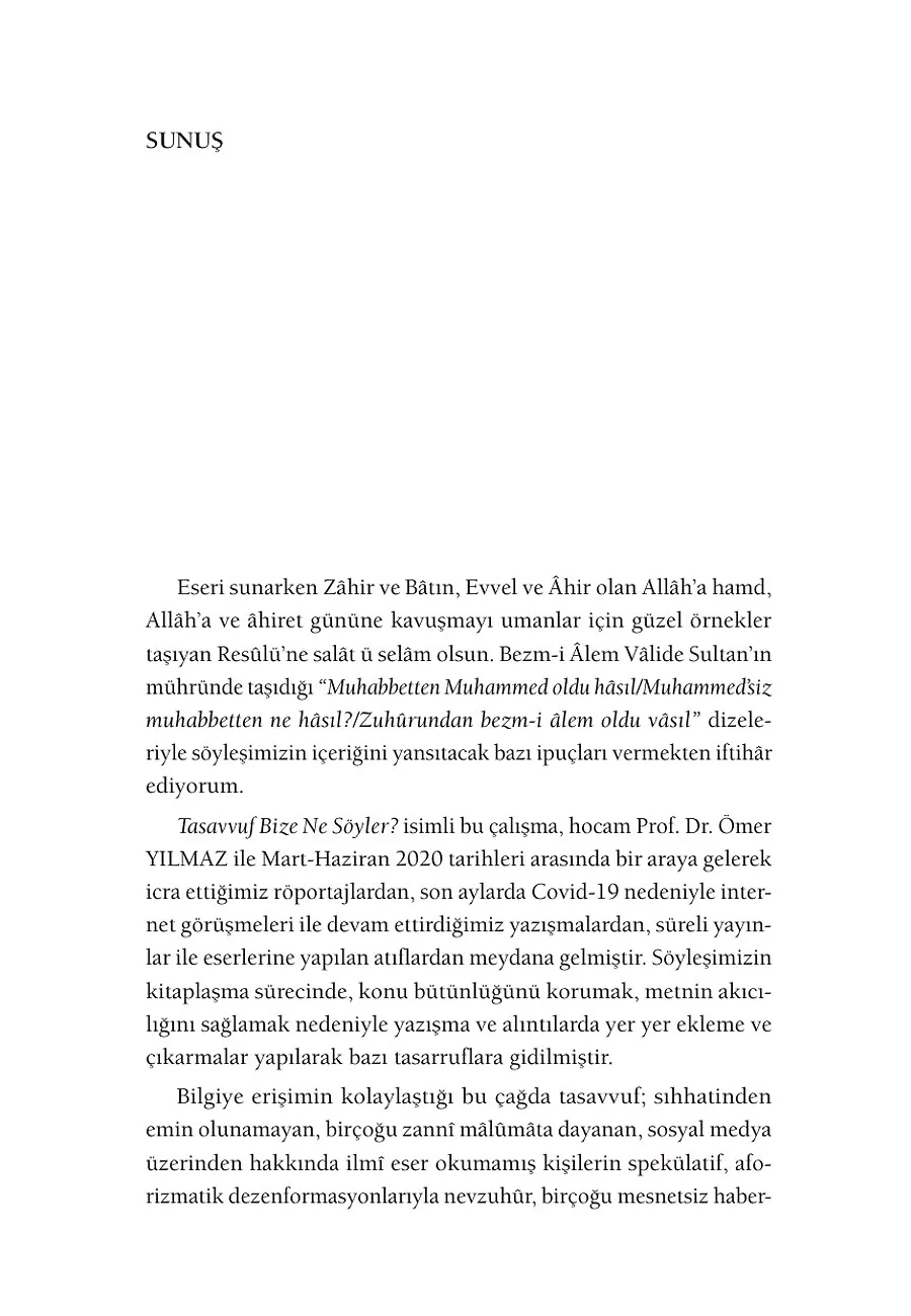 Tasavvuf Bize Ne Söyler? – Sayfa 3
