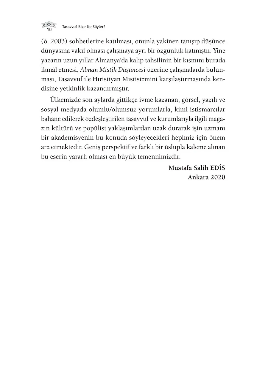 Tasavvuf Bize Ne Söyler? – Sayfa 6