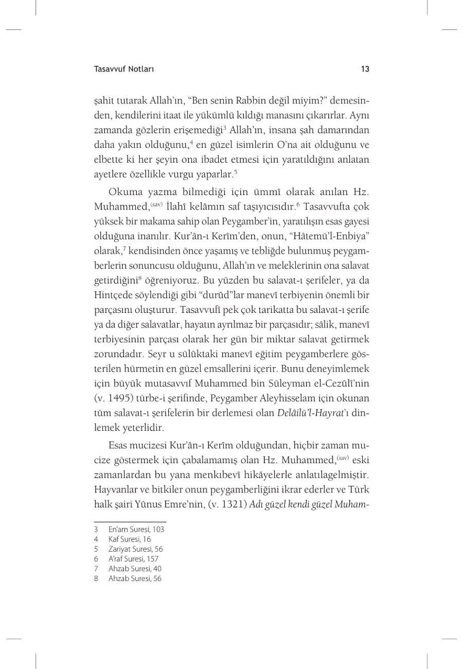 Tasavvuf Notları – Sayfa 6