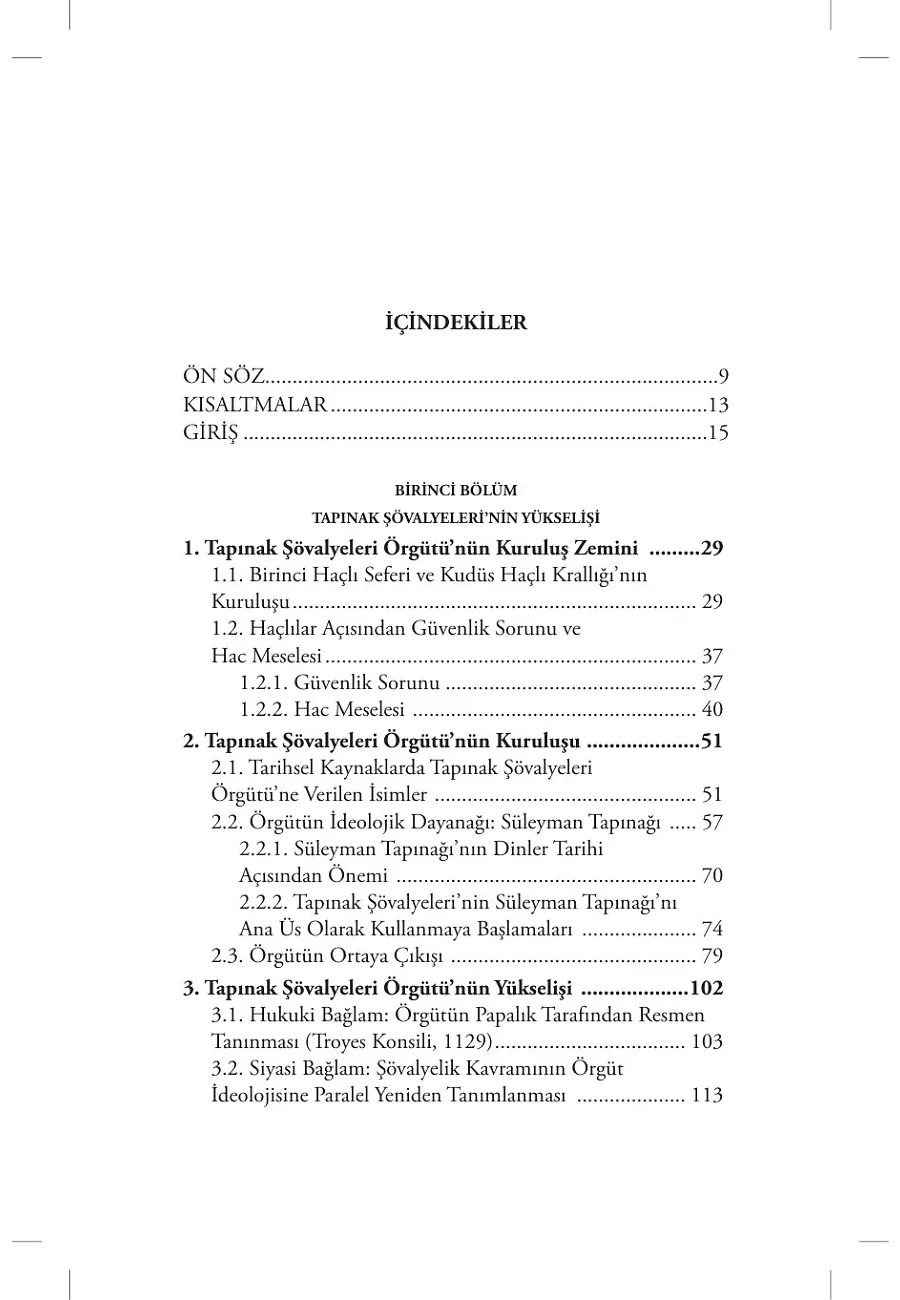 Tapınak Şövalyeleri – Sayfa 2
