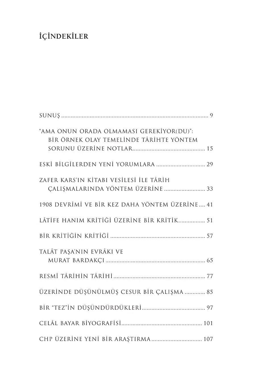 Tarihçinin Eleği – Sayfa 1