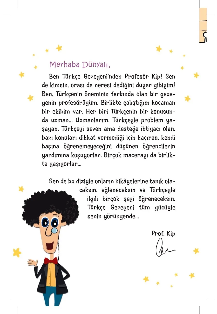 Tarifsiz Bir Alışveriş - Profesör Kip İle Türkçe 1 – Sayfa 1