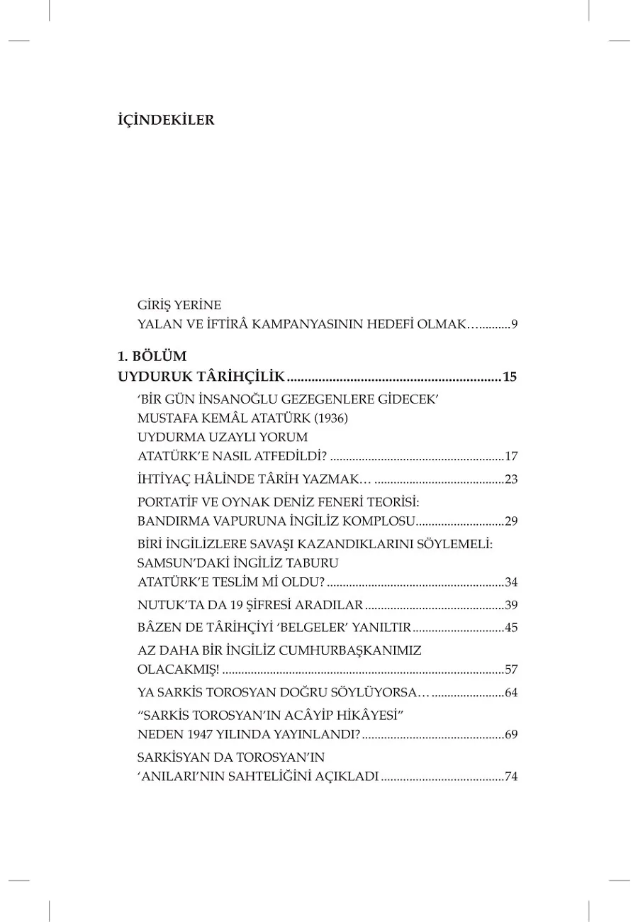 Tarih Büyük Harflerle Yazılmaz – Sayfa 1