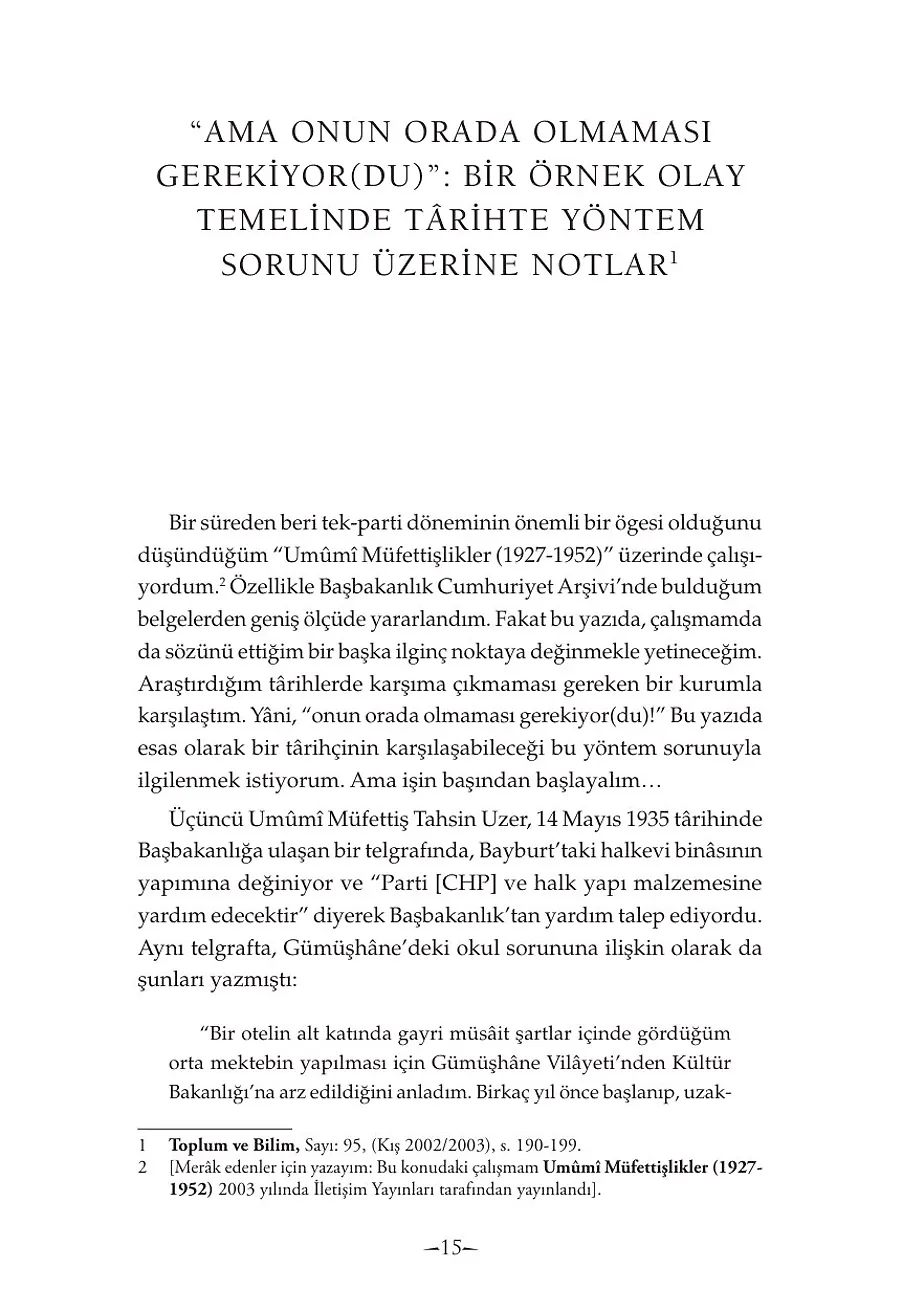 Tarihçinin Eleği – Sayfa 3