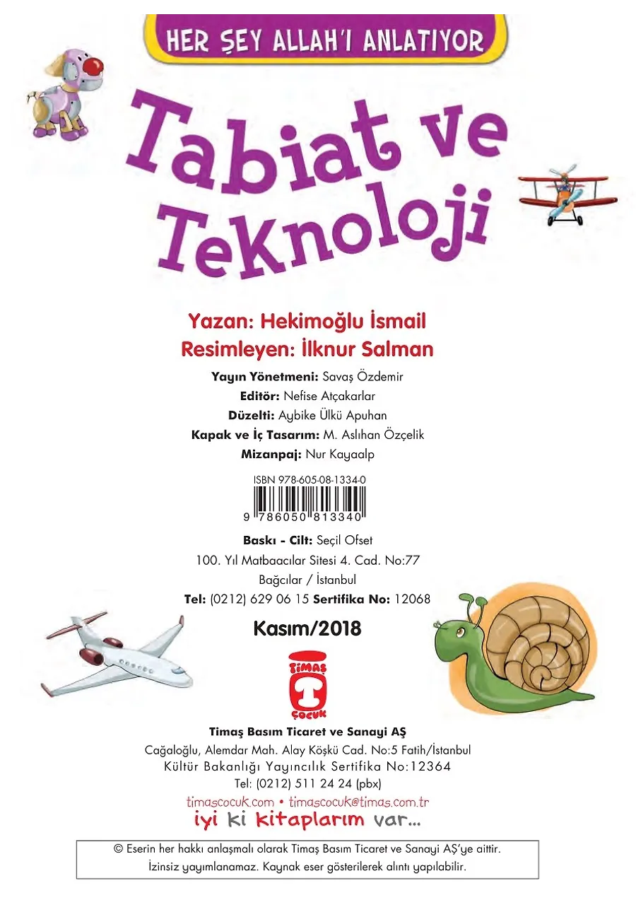 Tabiat Ve Teknoloji - Her Şey Allah'ı Anlatıyor – Sayfa 1
