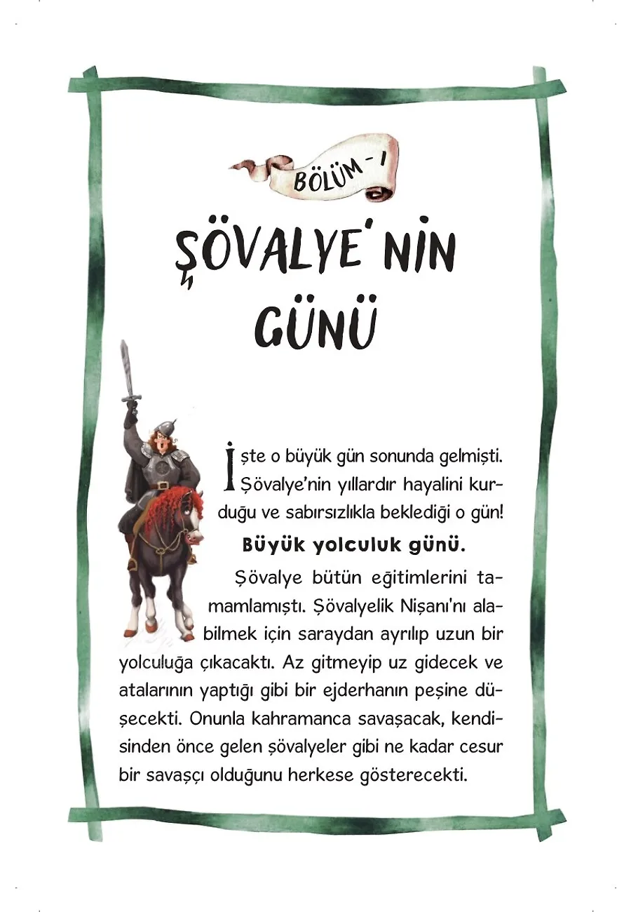 Şövalye İle Ejderha – Sayfa 1