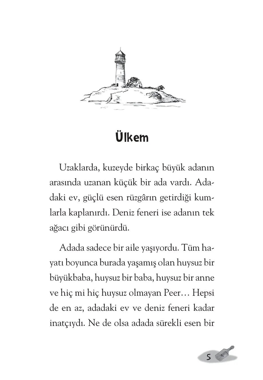 Şişedeki Mektup – Sayfa 1
