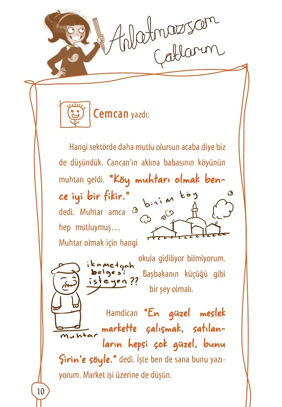 Şirin Ödüller, Meslekler Ve Neler Neler - Anlatmazsam Çatlarım 3 – Sayfa 6