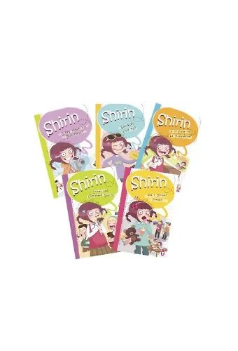 Şirin İş Başında 1 Set - Shirin (5 Kitap - İngilizce)