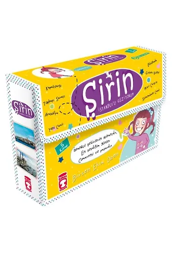 Şirin İstanbul'u Geziyorum 1 Set - (5 Kitap)