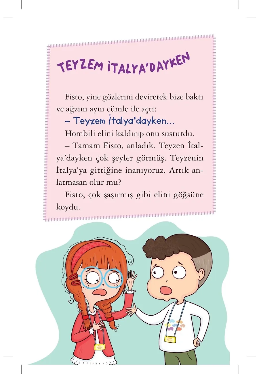 Şirin Beyaz İtalya Yalanları - Dünyayı Geziyorum 1 – Sayfa 1