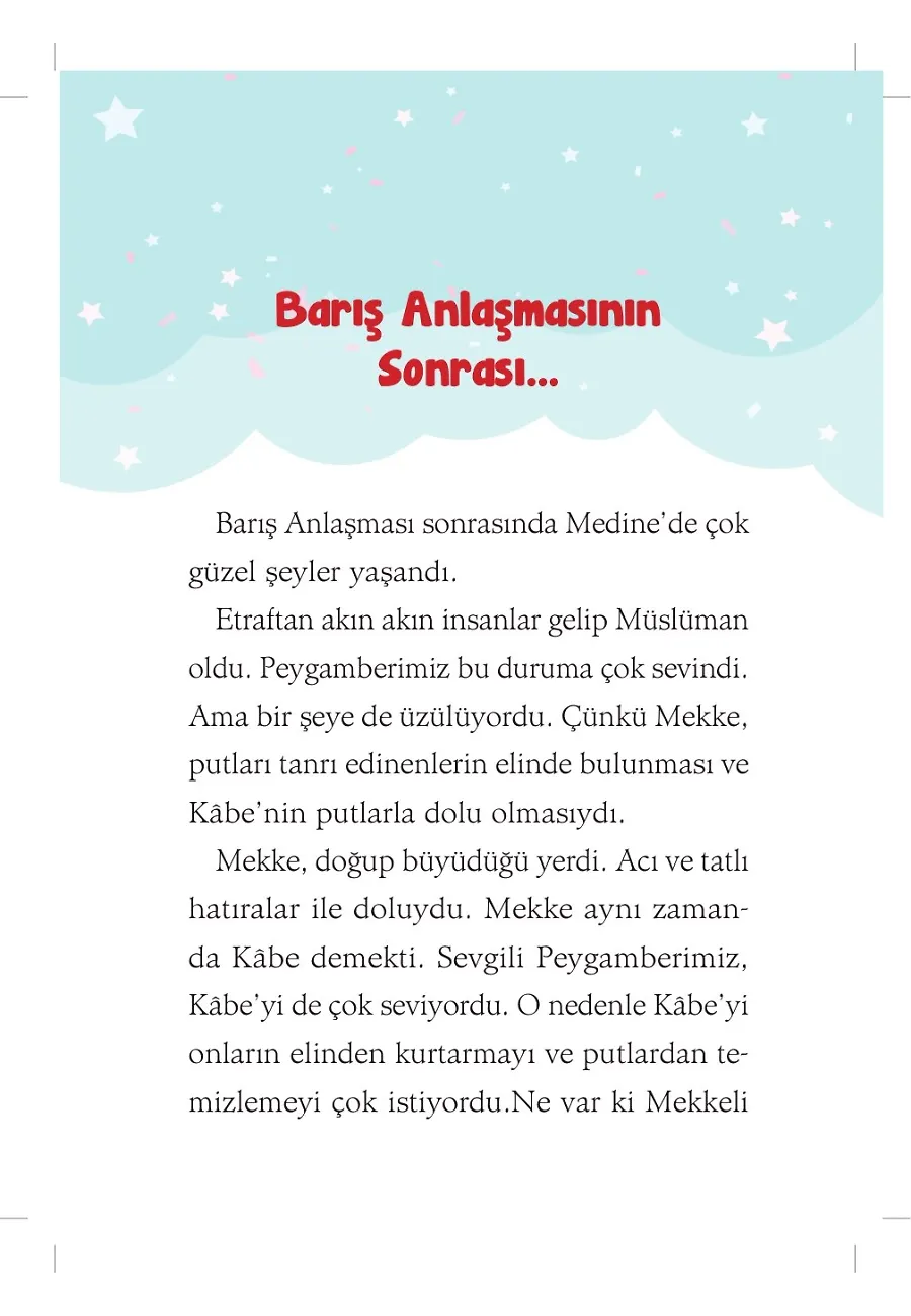 Şimdi Kucaklaşma Günü - Barış Peygamberinin Mesajı - Peygamberimizin Hayatı – Sayfa 1