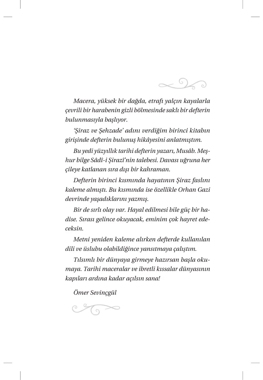 Şiraz Ve Sultan – Sayfa 1