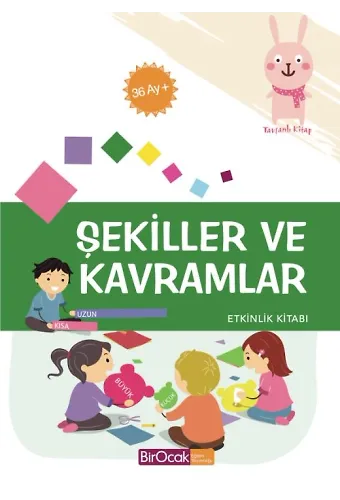 Şekiller Ve Kavramlar Etkinlik Kitabı (36 Ay)